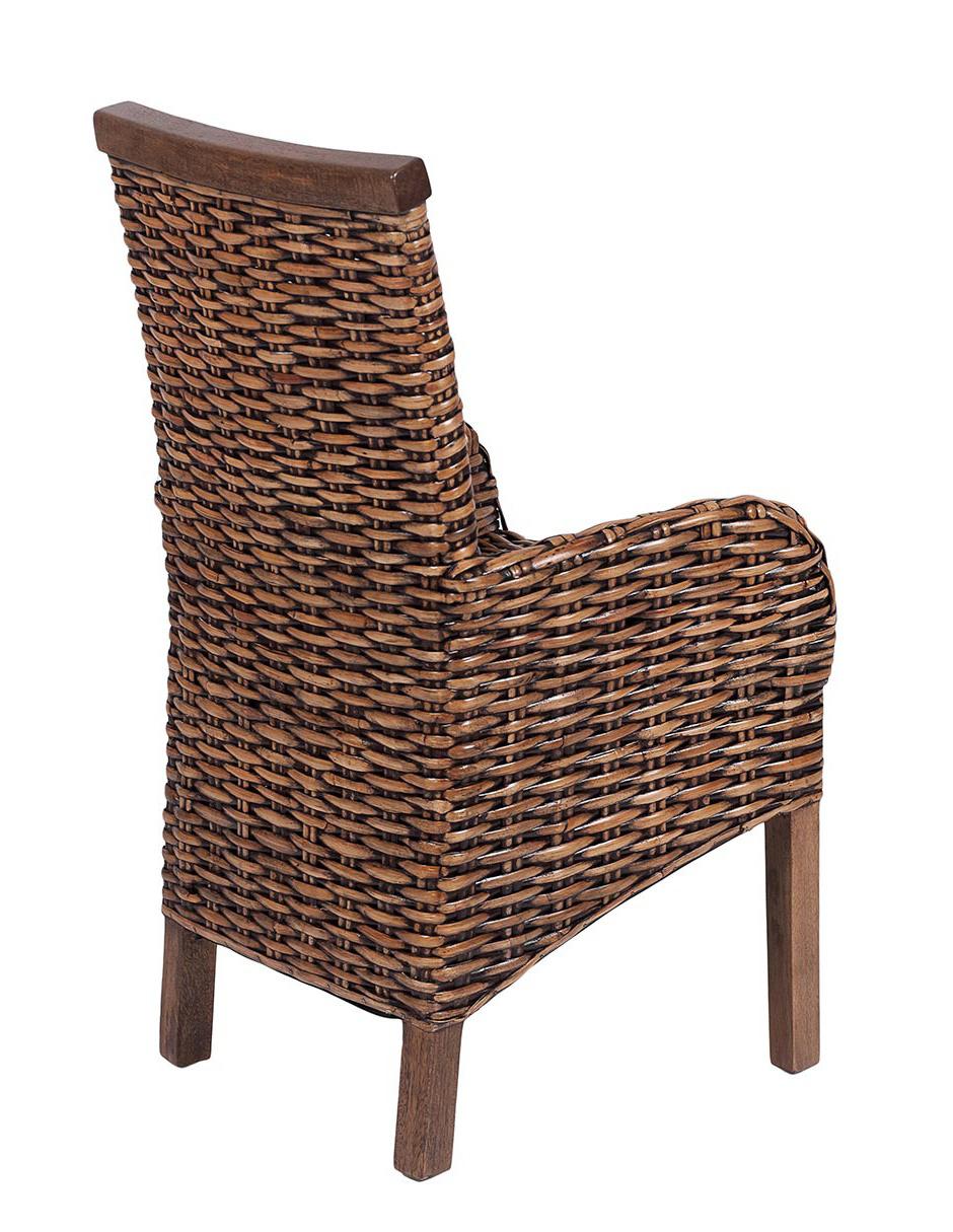 Silla Cadiz de ratán natural 5