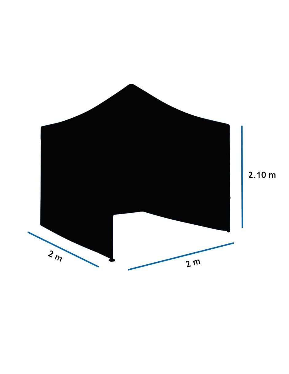 Carpa Plegable Impermeable de 2x2, ideal para Patio marca Jardimex