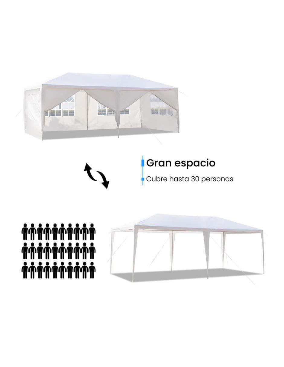 Carpa ancho 600 cm x largo 300 cm 3