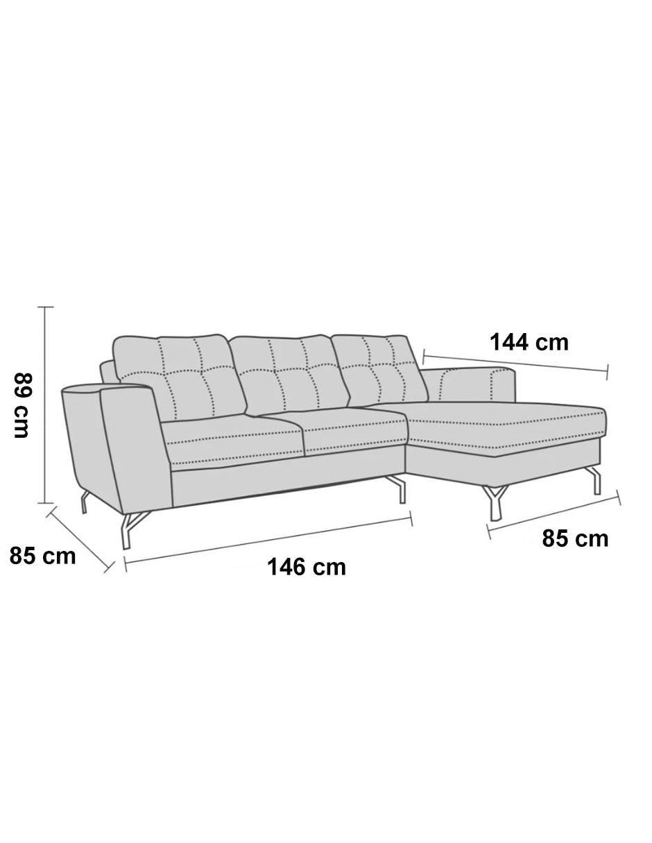 Chaise lounge León de lino 3