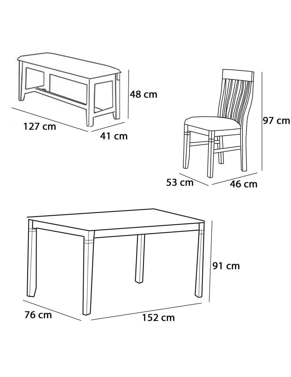 Comedor para 6 personas 3