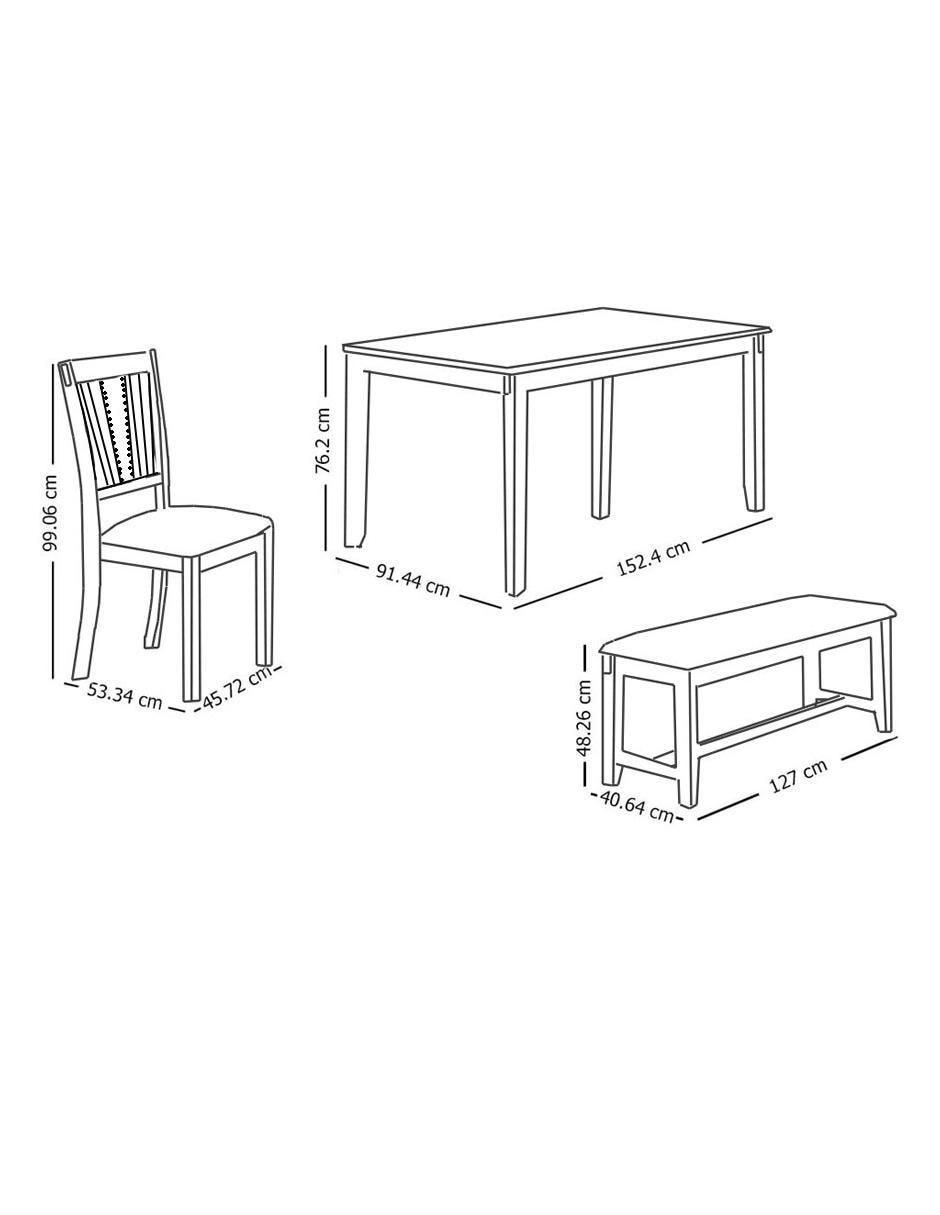 Comedor para 6 personas 3