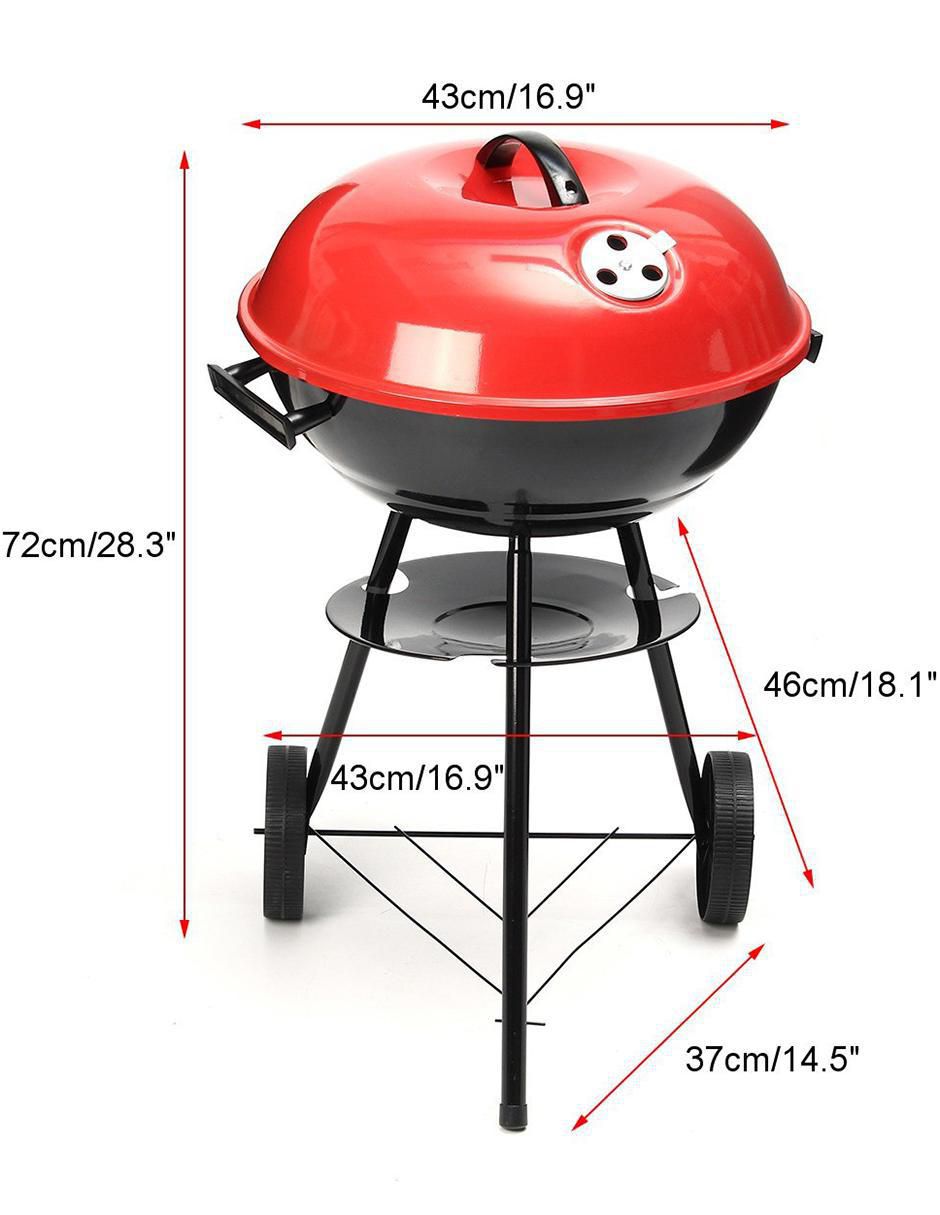 Asador de carbón AS9952 6