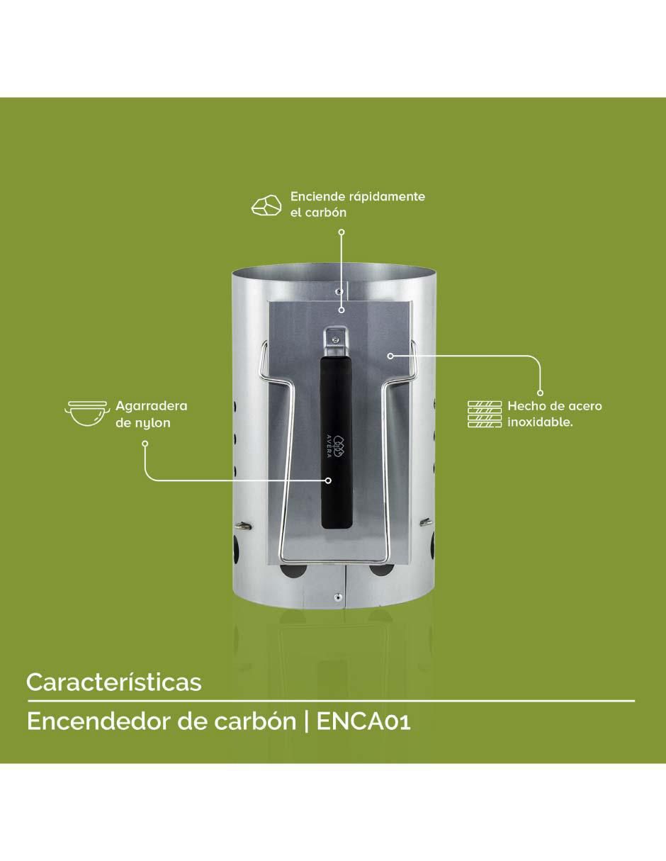 Asador de carbón ENCA01 4