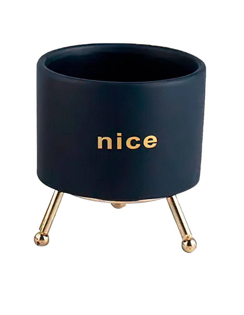 Maceta con base Nórdica de cerámica con sistema automático de riego Maceta con base Nórdica de cerámica con sistema automático de riego
