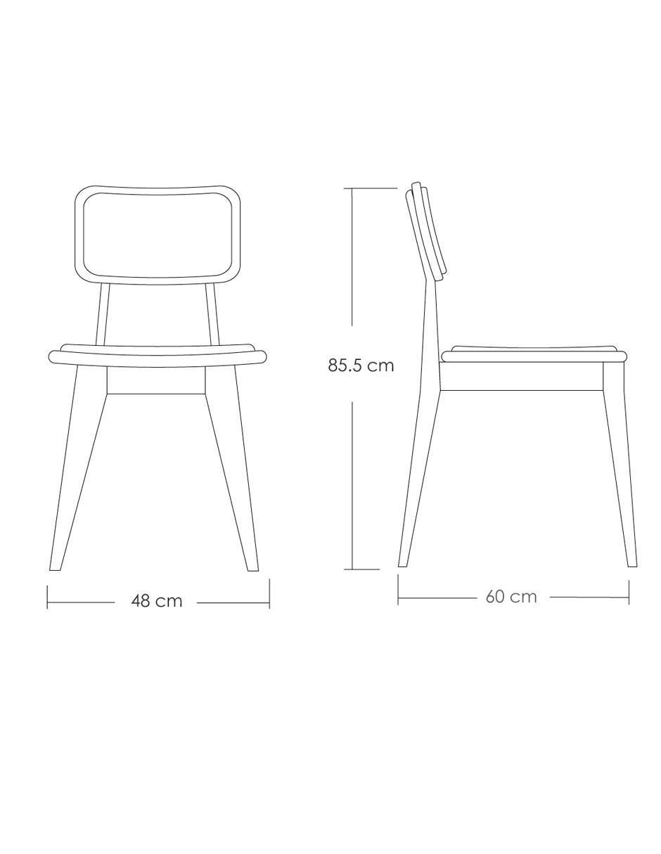 Silla Paris de madera 9
