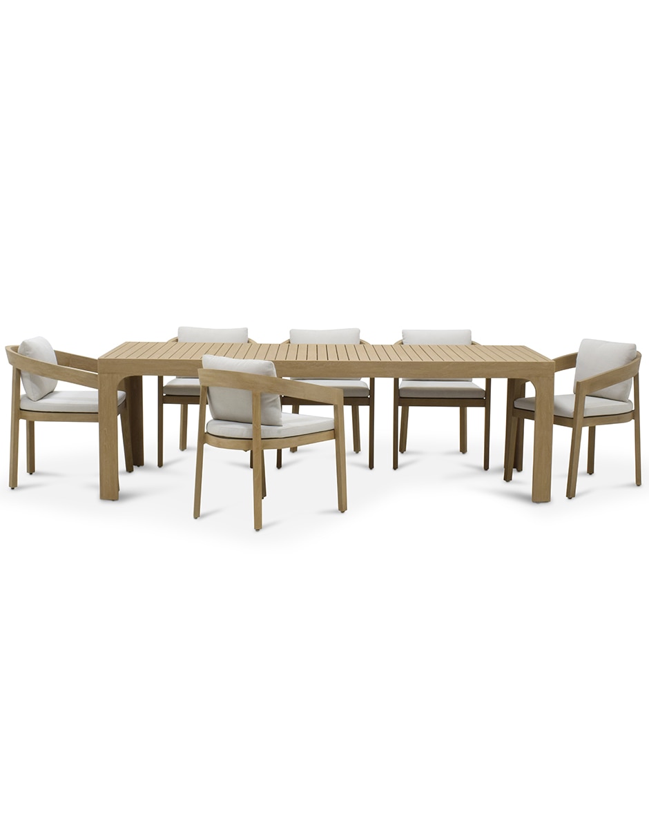 Silla Luar de madera teka 5
