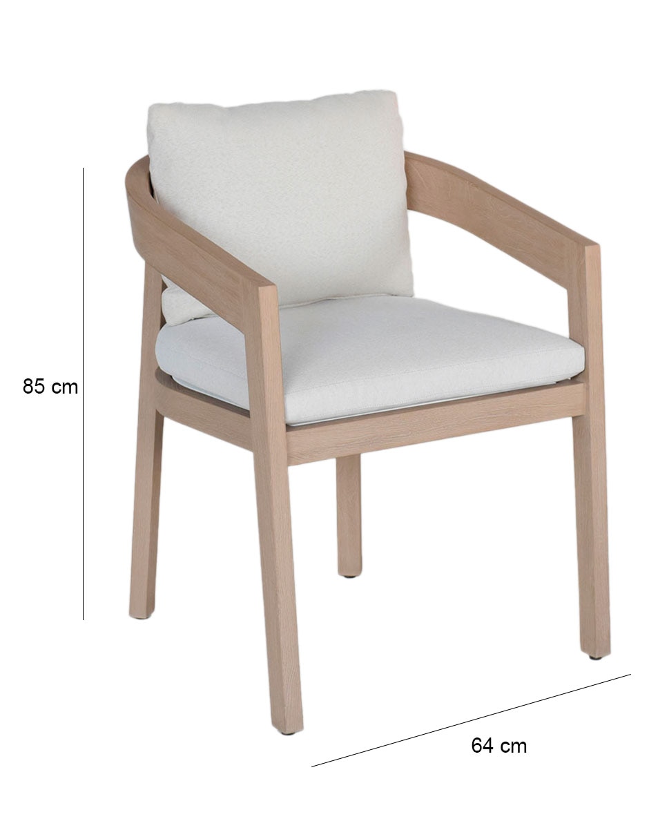 Silla Luar de madera teka 8