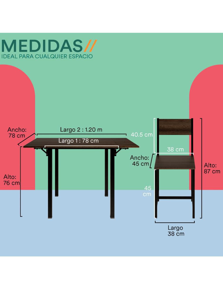 Comedor Ponce para 4 personas 7