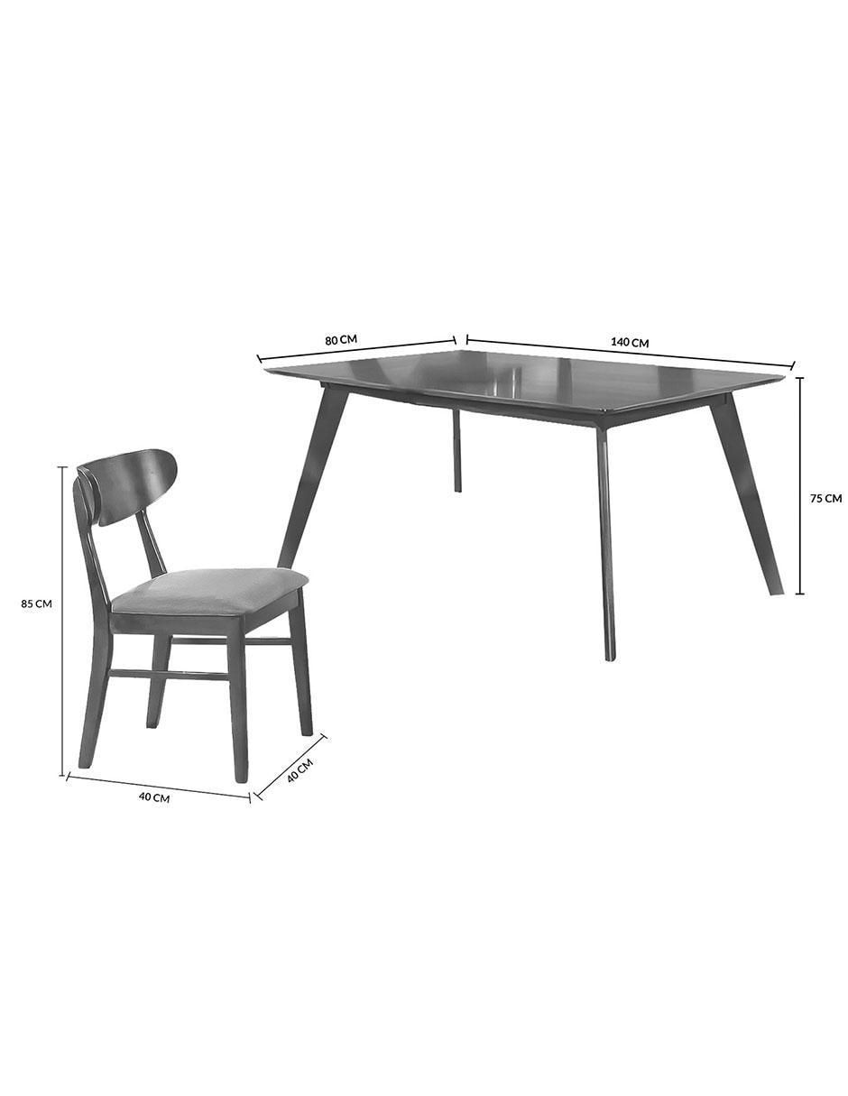 Comedor Diphy para 6 personas 11