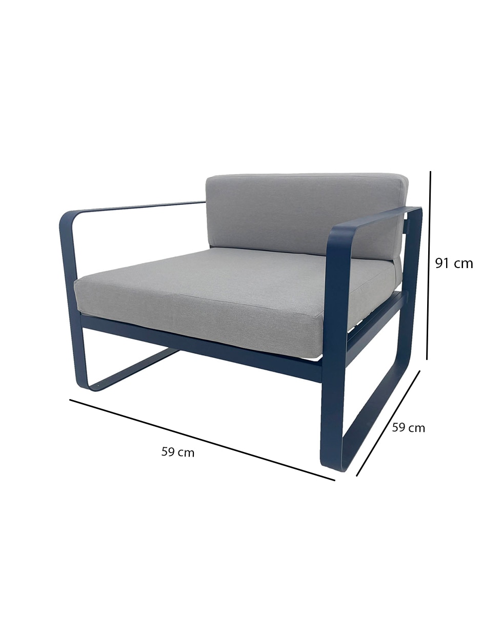 Sillón Alu 7