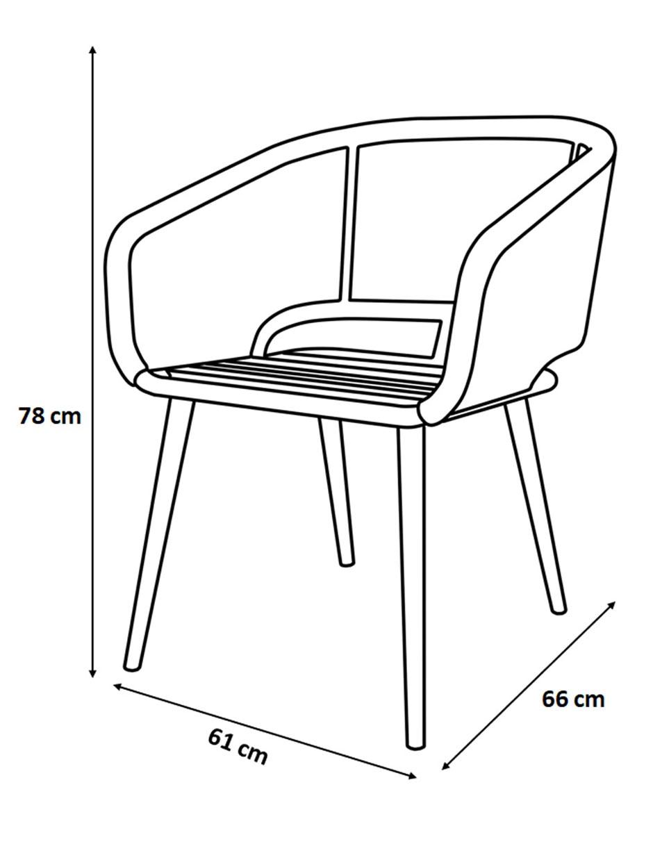 Silla Krato de aluminio 11