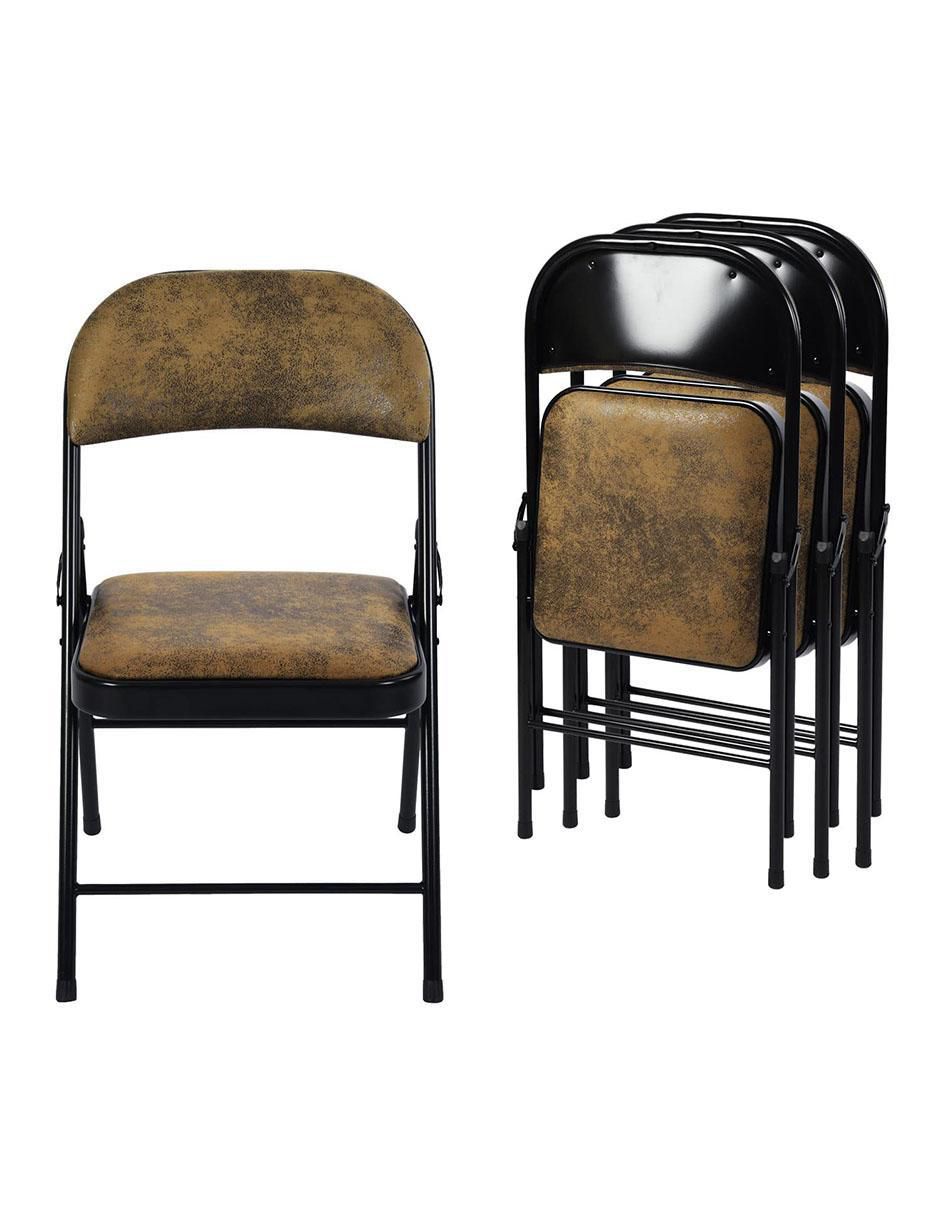 Set silla plegable 4 piezas Fair Suede