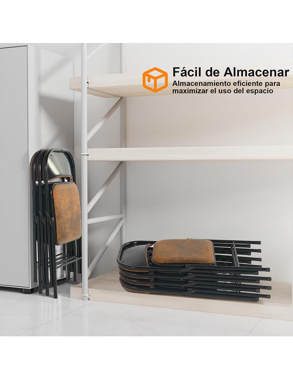 Set silla plegable 4 piezas Fair Suede 10