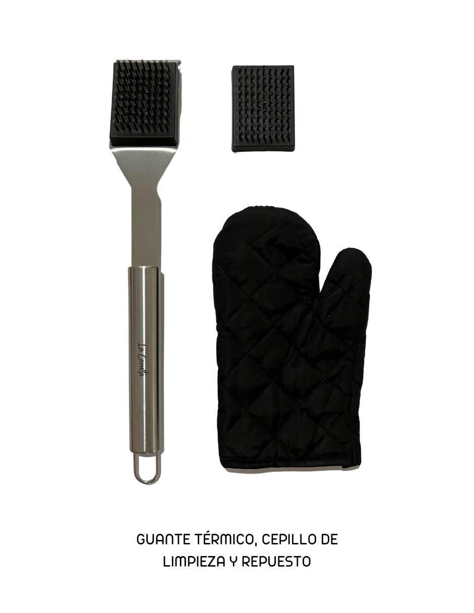Set bbq de acero inoxidable 9