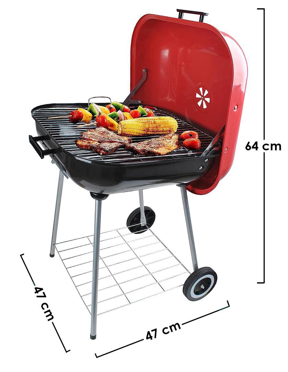 Asador de carbón AS1871 4