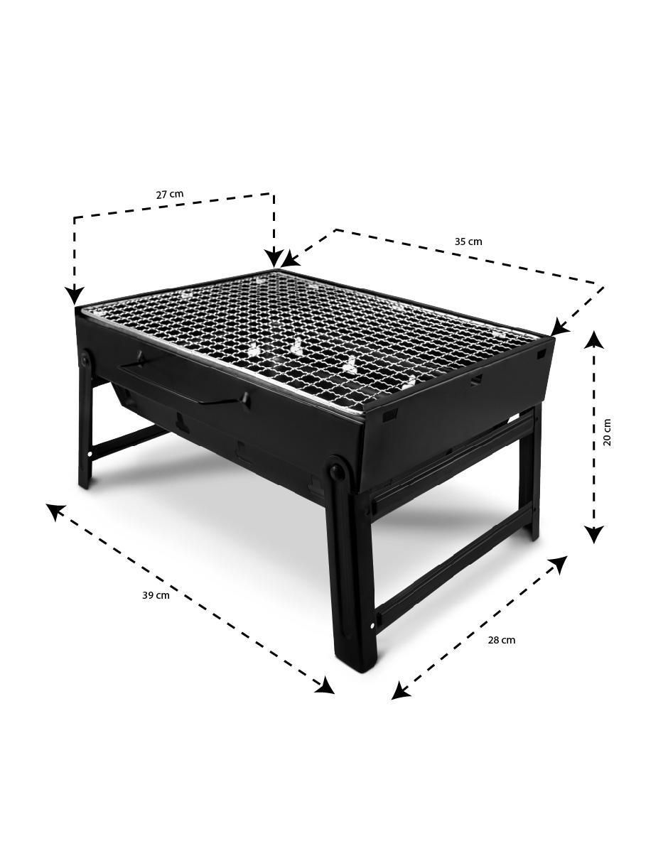 Asador de carbón 9