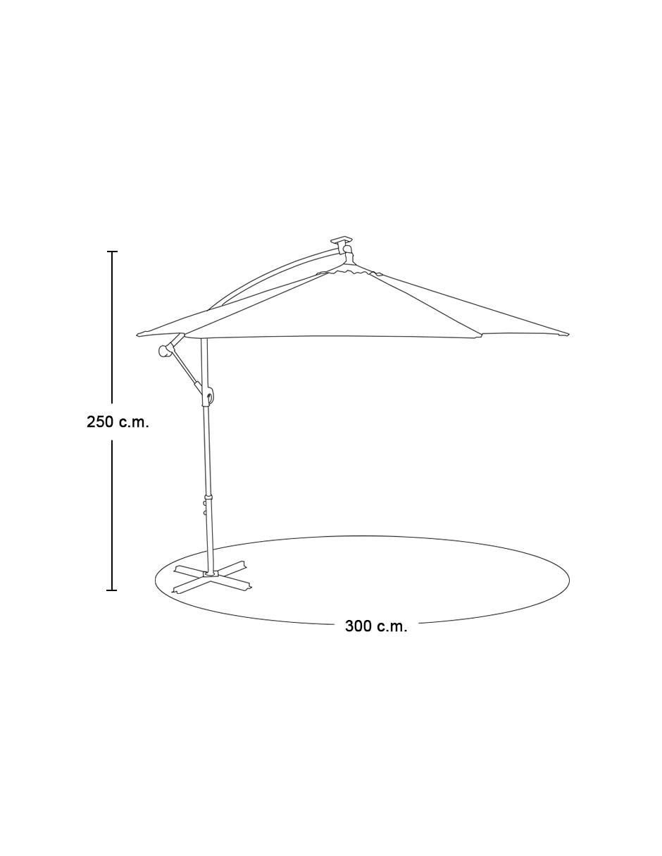 Sombrilla para jardín 6