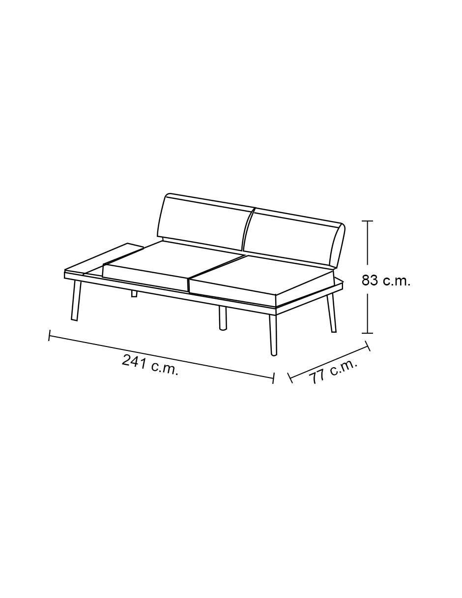 Love seat Exterior 4