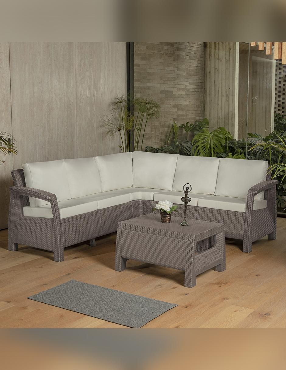 Set sala Ferrara Taupe 2