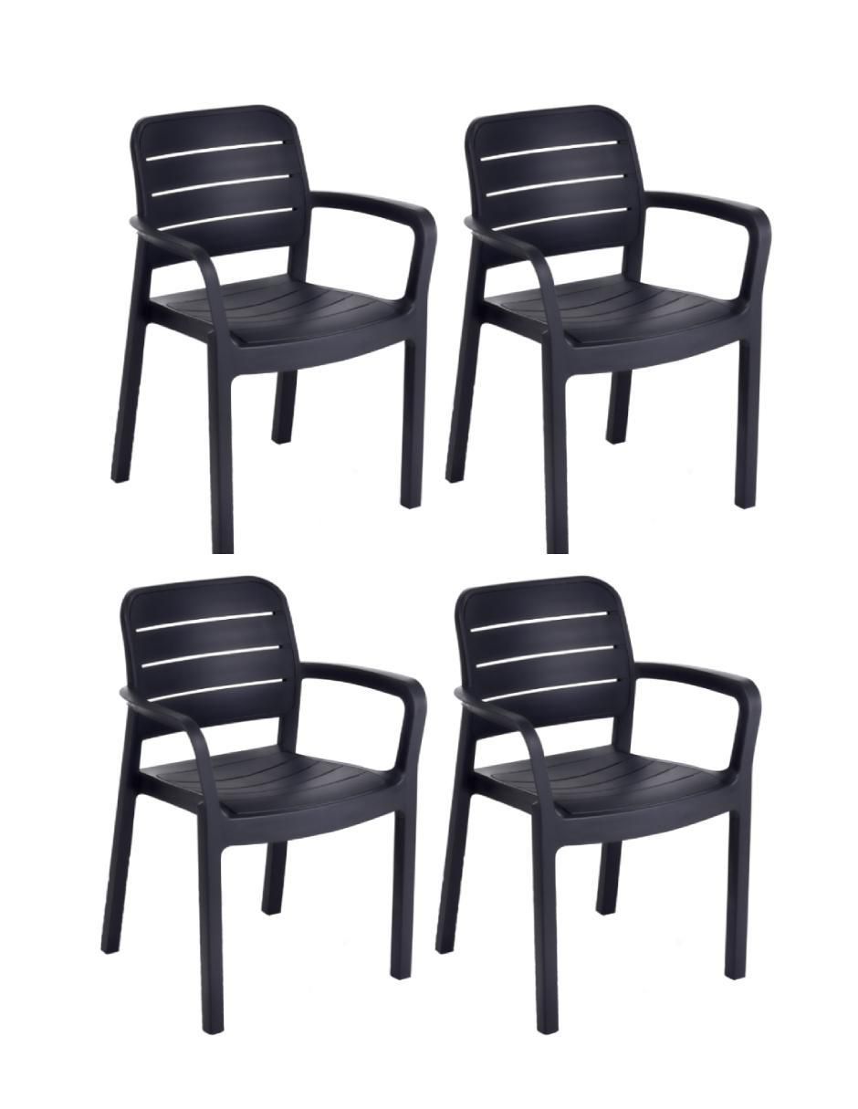 Juego de sillas 4 piezas Tisara