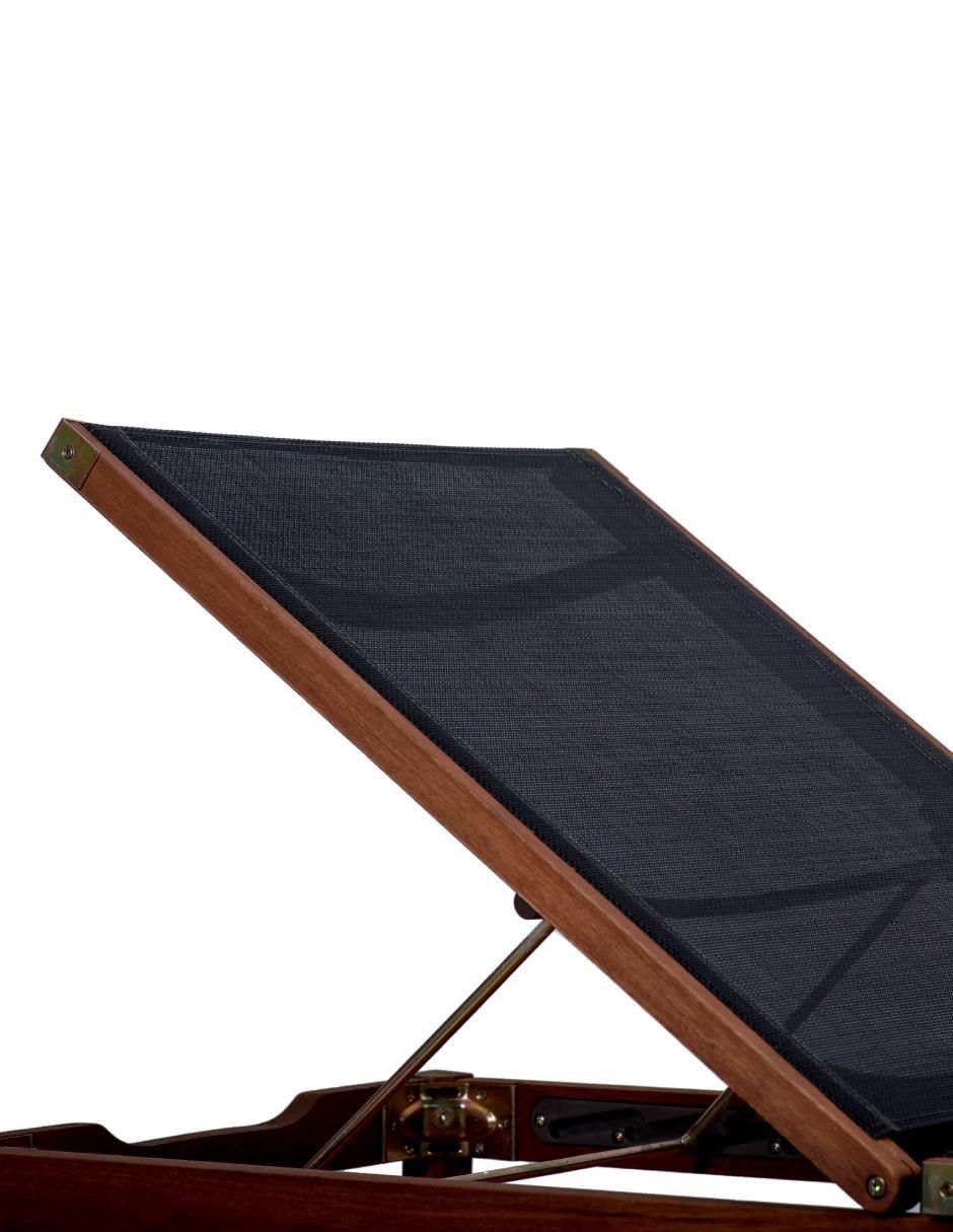 Camastro midtown concept kingsbury lounger "de" madera eucalipto