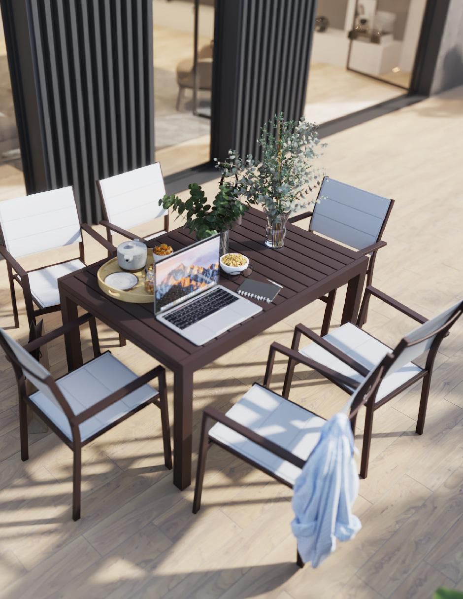 Silla de aluminio 6