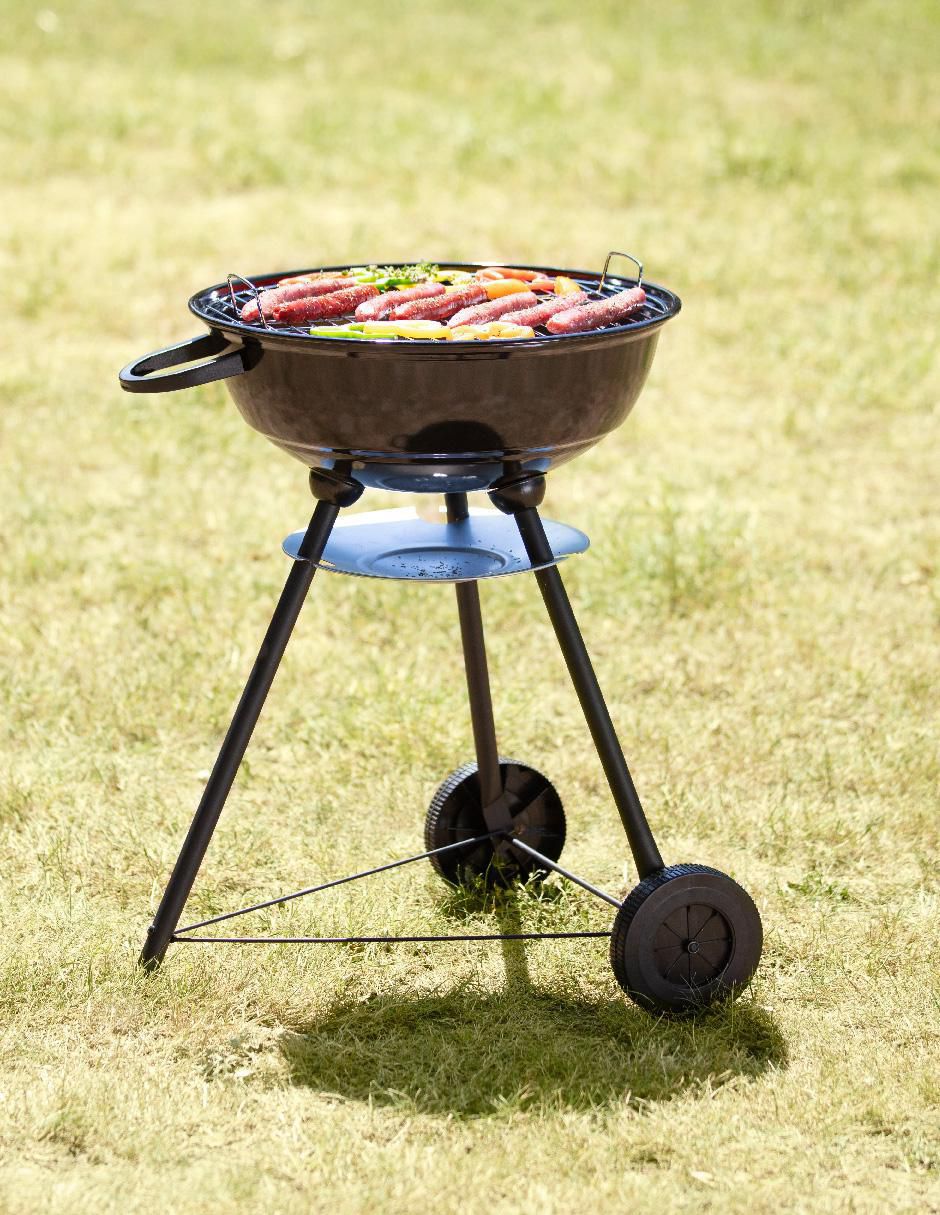 Asador de carbón Trolley 18 6
