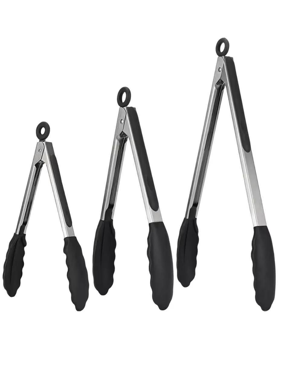 Set utensilios para asar de silicona 3