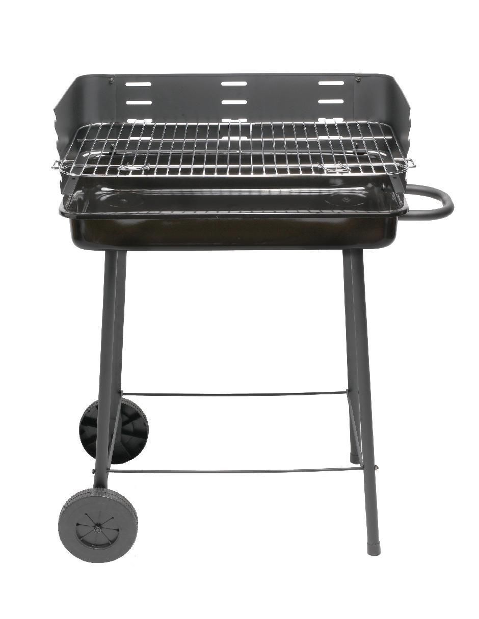 Asador de carbón Trolley BBQ 2
