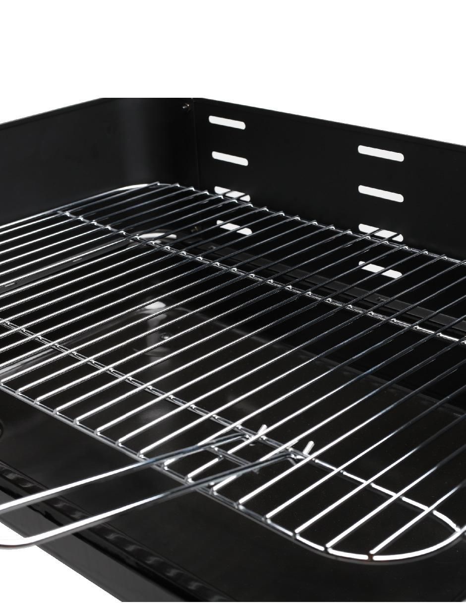 Asador de carbón Trolley BBQ 3