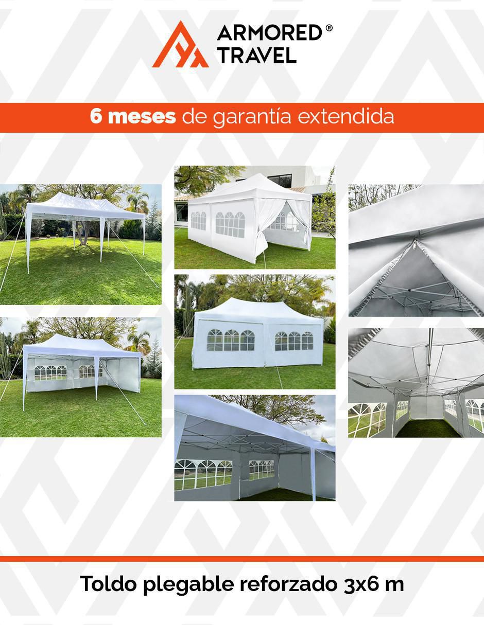 Carpa ancho 300 cm x largo 600 cm 5