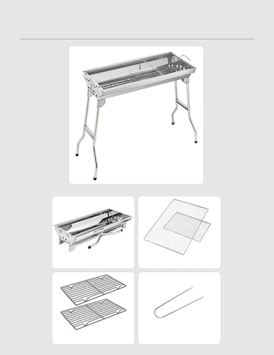 Asador de carbón 3