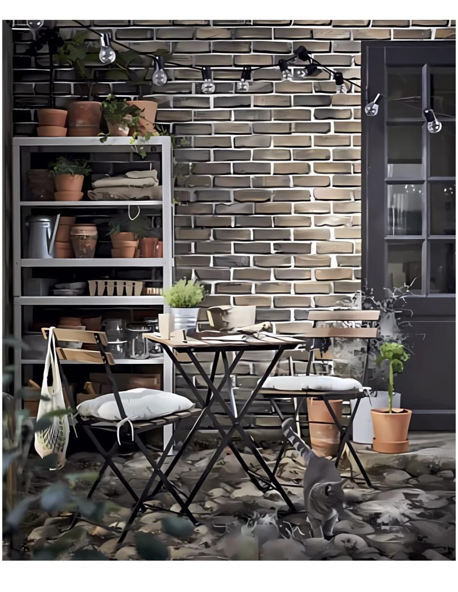 Silla plegable de madera acacia 5