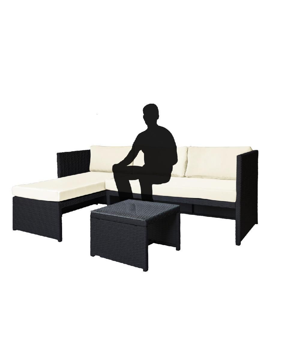 Sala modular de ratán natural 2