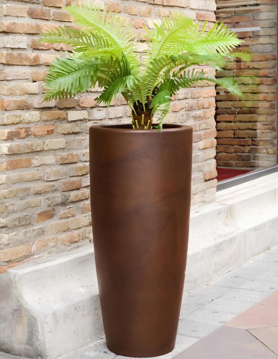 Maceta Maceta New Garden Bambu de plástico con sistema automático de riego 2