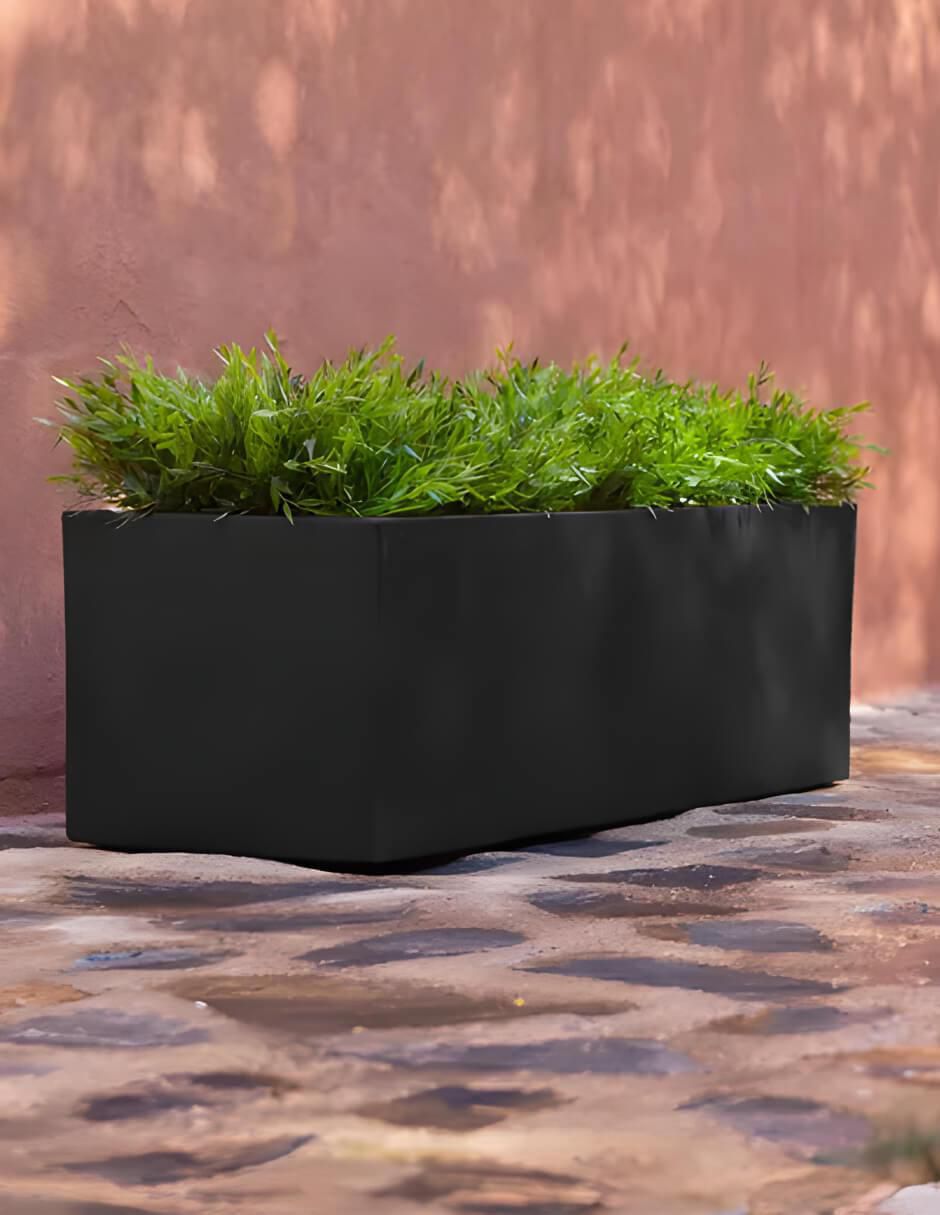 Maceta Jacaranda de plástico con sistema automático de riego 2