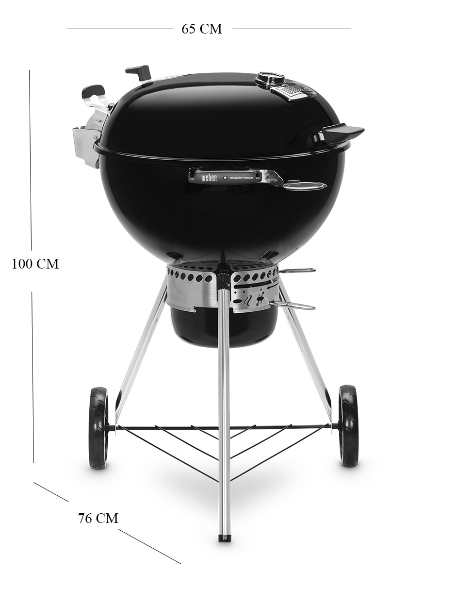Asador de carbón Master Touch Premium 8