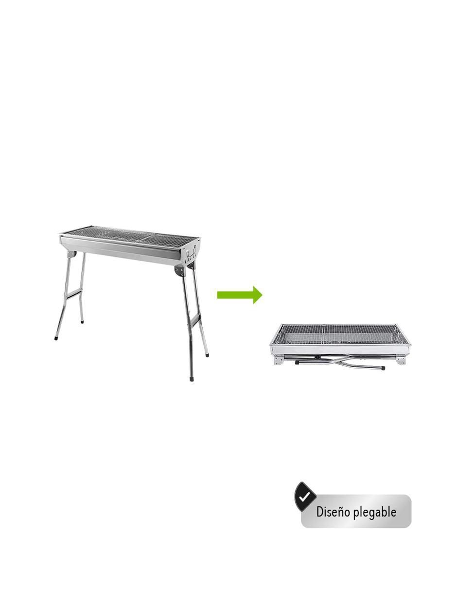 Asador de carbón ASA-1G 2