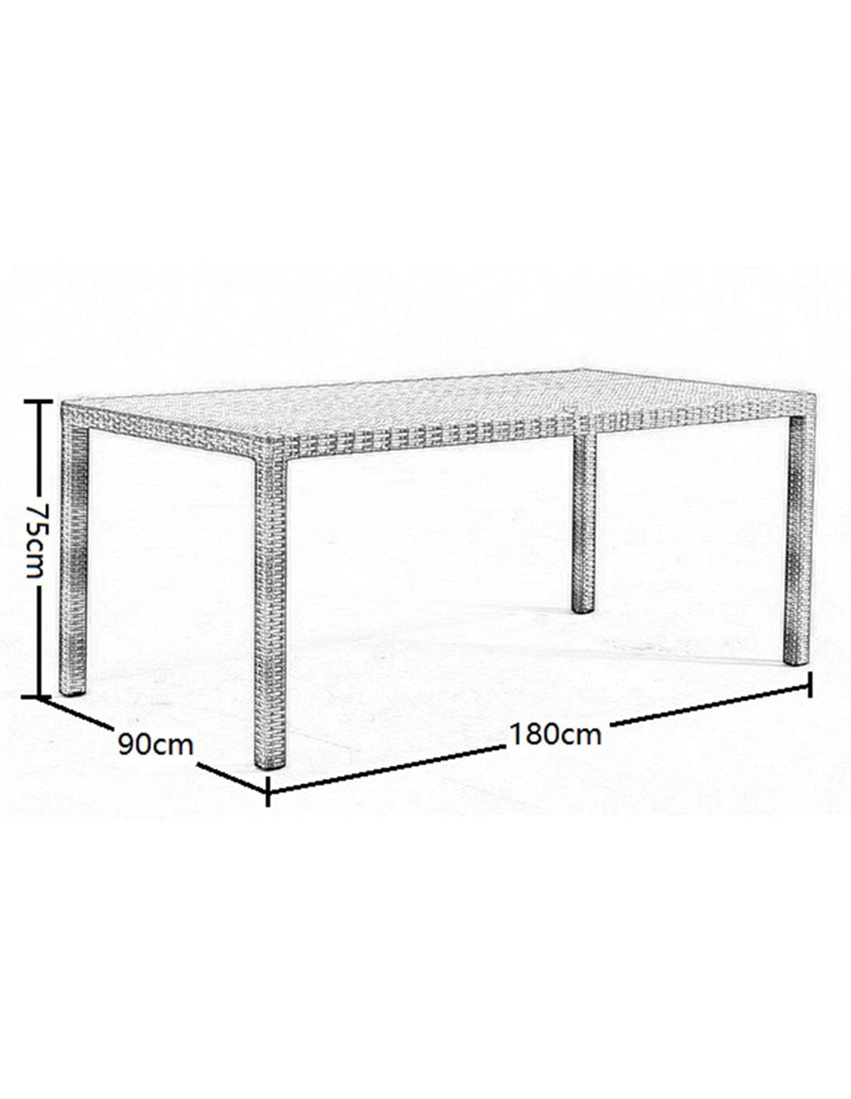 Mesa de comedor Latte 7