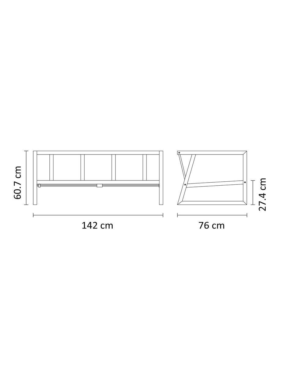 Sofá Lanati de madera 5
