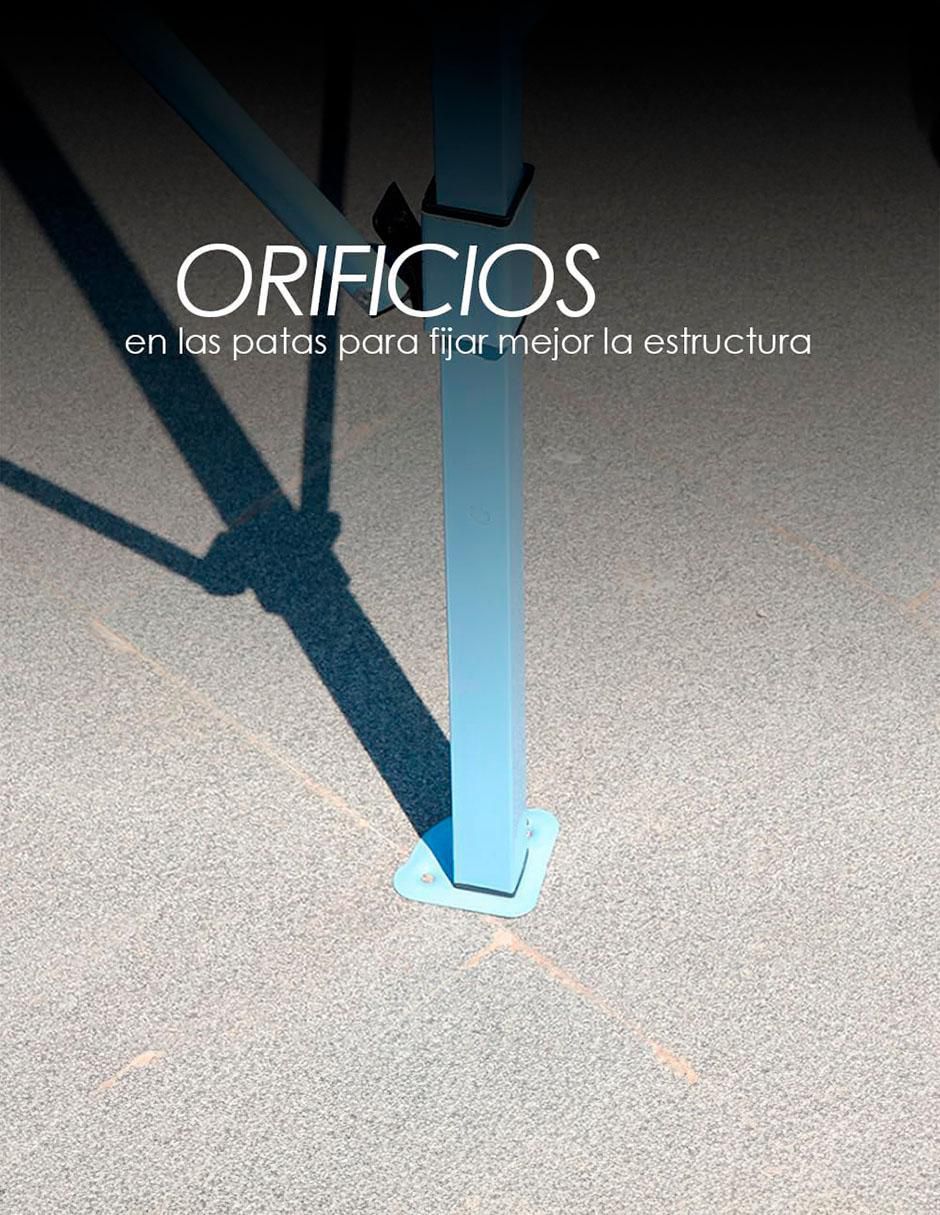 Carpa ancho 200 cm x largo 200 cm 7