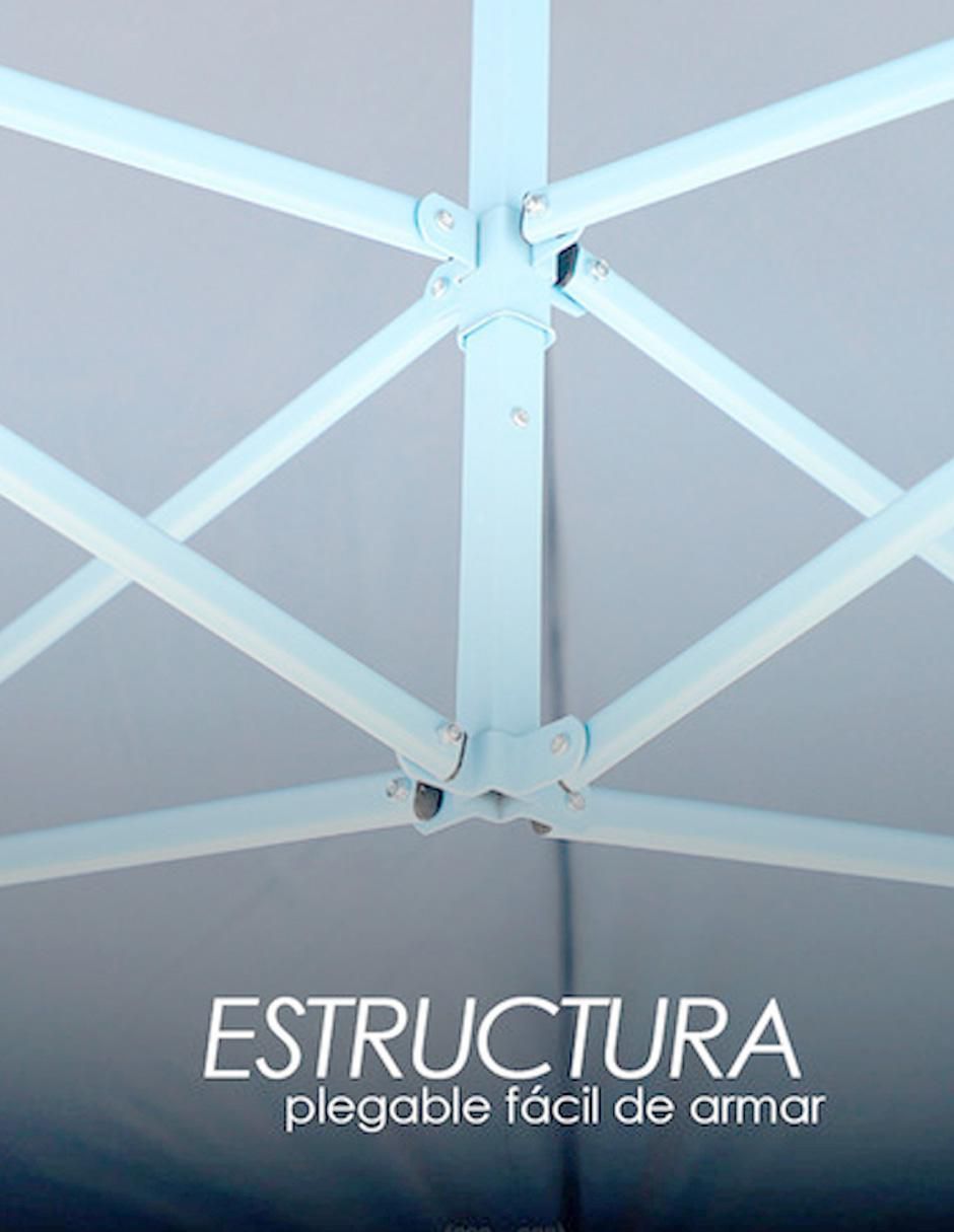 Carpa ancho 300 cm x largo 300 cm 5