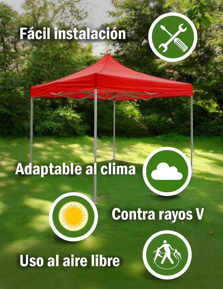 Carpa Ilios Innova ancho 300 cm x largo 300 cm