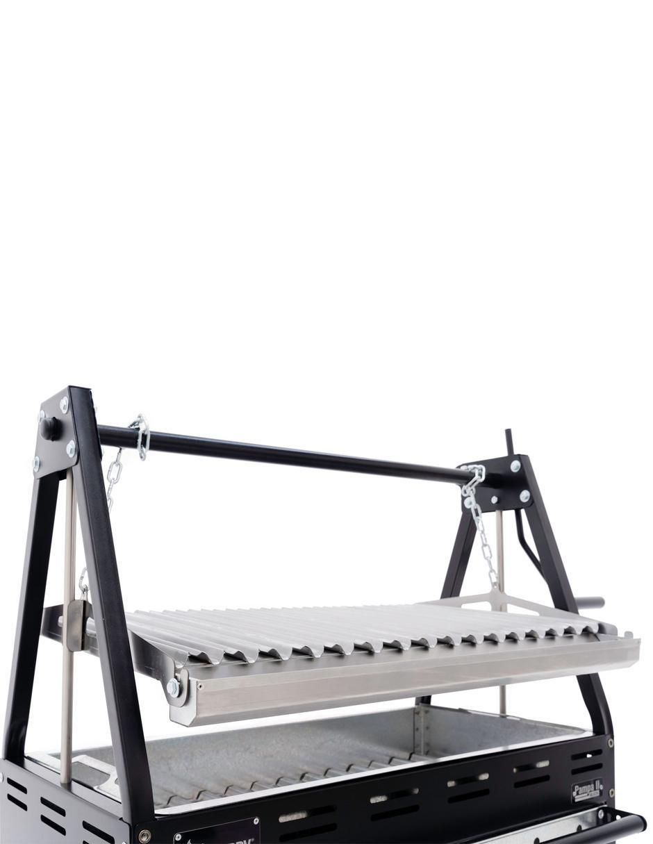 Asador de carbón Pampa II Black Emp 3
