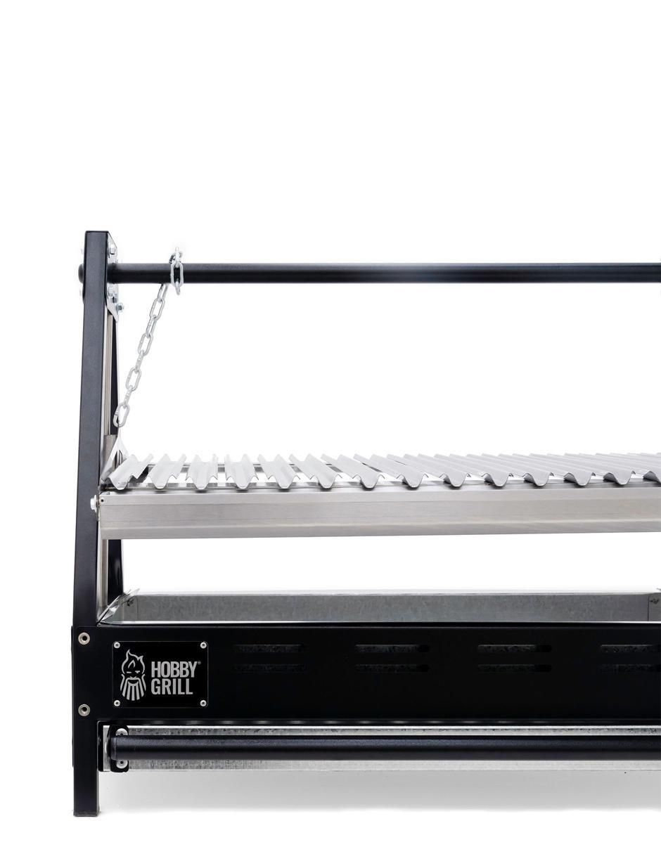 Asador de carbón Pampa II Black Emp 4