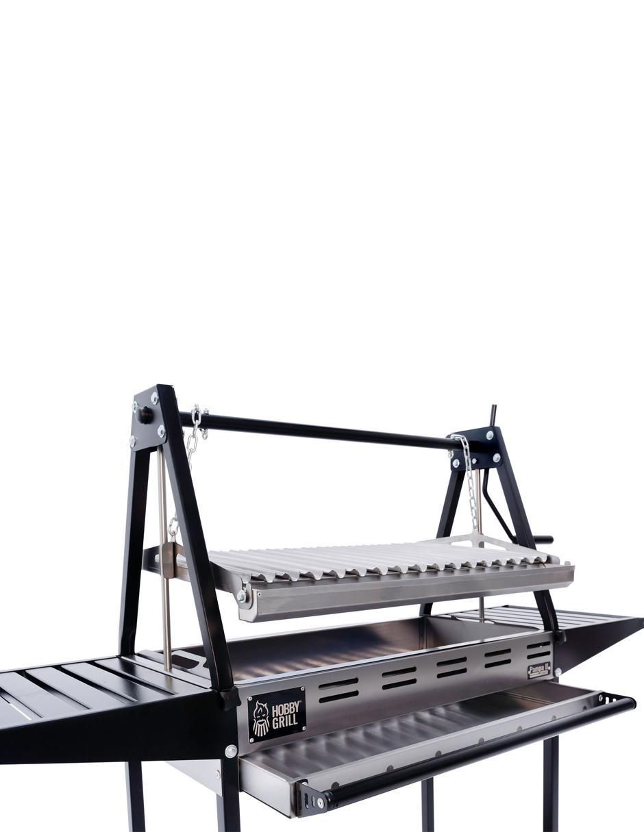 Asador de carbón Pampa II Black Emp 2
