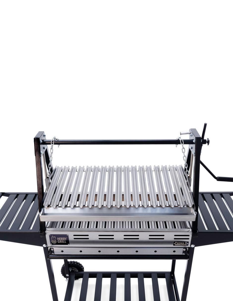 Asador de carbón Pampa II Black Emp 3