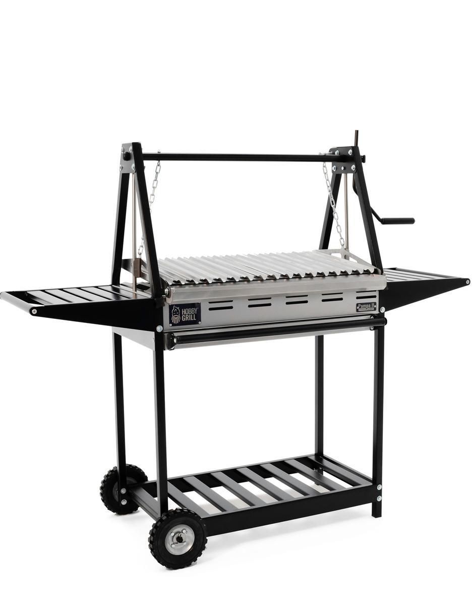 Asador de carbón Pampa II Black Emp 4