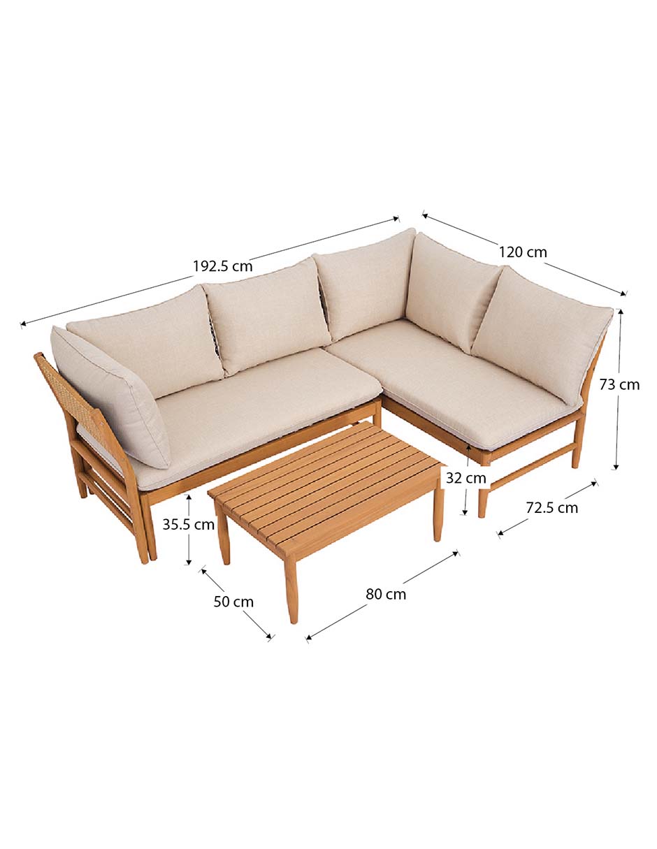 Sala modular Praga de madera 6